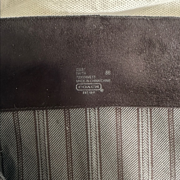 Coach Black Suede Boot - Picture 8 of 10